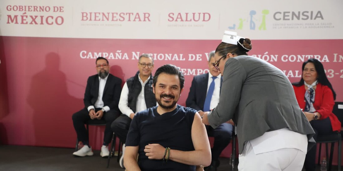 Jornada de vacunación en México.