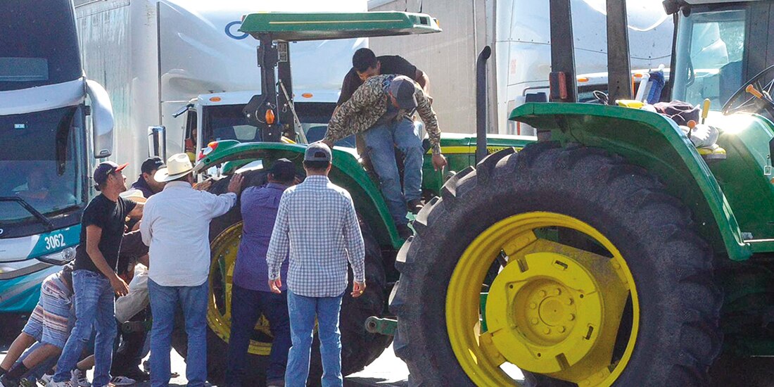 Hay intereses políticos en los bloqueos de maiceros