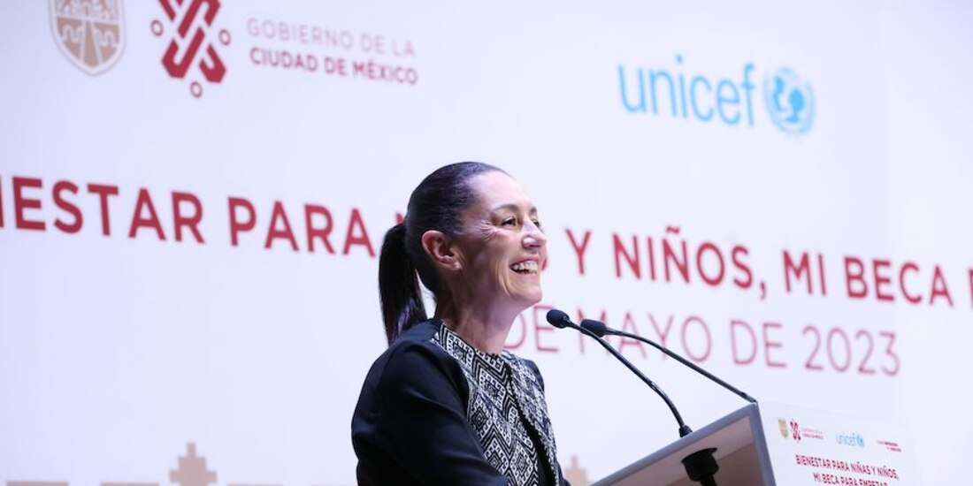 La Jefa de gobierno, Claudia Sheinbaum.