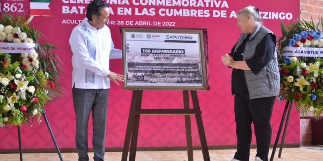 El gobernador Cuitláhuac García destacó las acciones emprendidas en el municipio de Acultzingo.