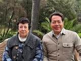 Raquel Sosa Elízaga y Mario Delgado Carrillo.