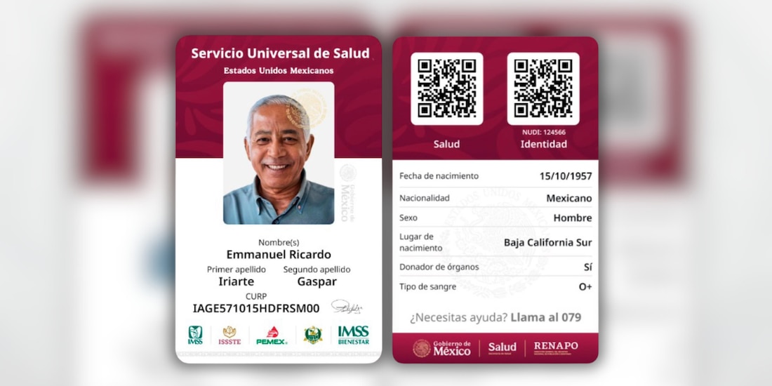 Credencial del Servicio Universal de Salud