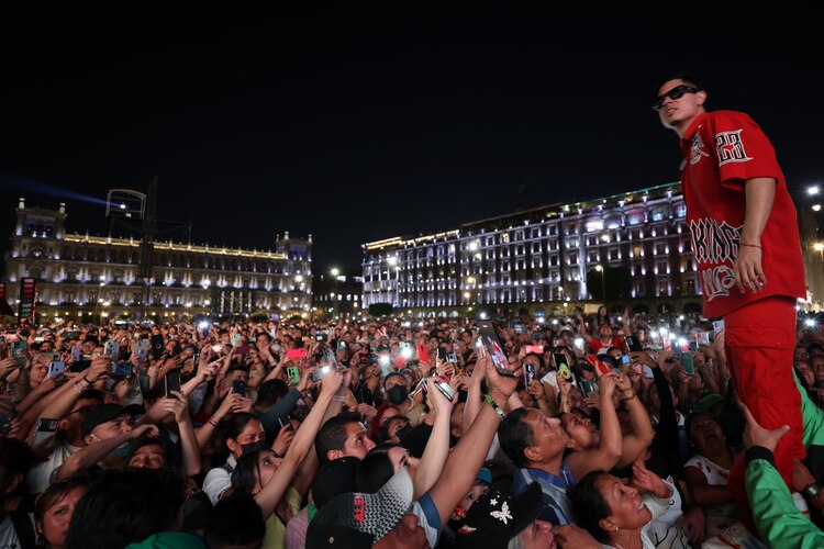 "La cultura es un derecho", dijo Sheinbaum sobre los conciertos masivos.