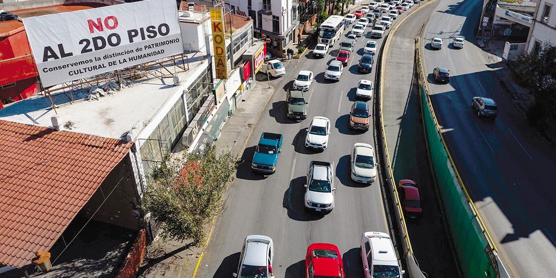 EN DICIEMBRE de 2024 iniciaron los trabajos de la megaobra, en medio de protestas.