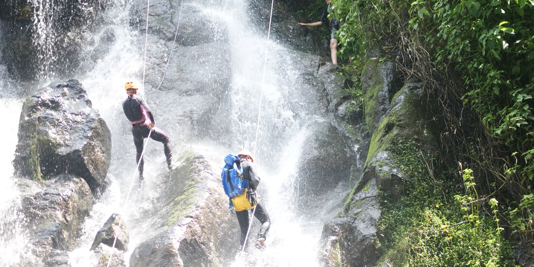 Este es uno de los atractivos más populares del Parque Velo de Novia.
