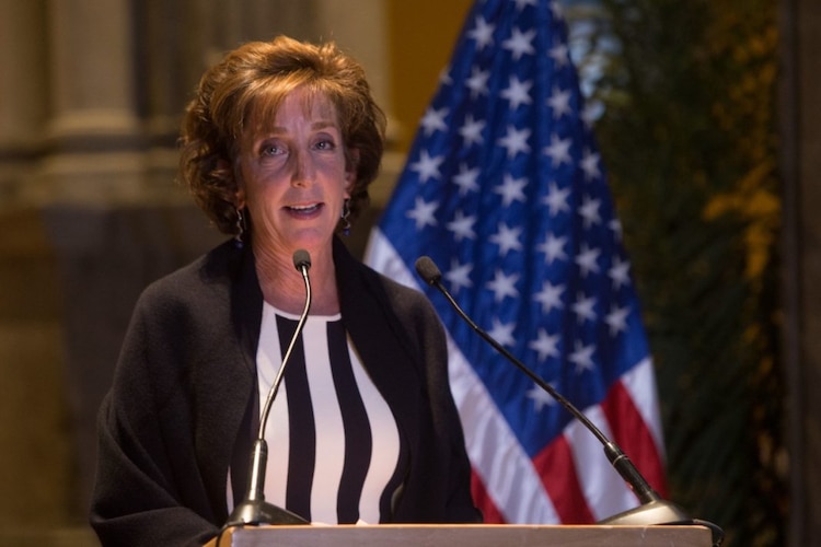 En imagen de archivo, la exembajadora estadounidense en el país y exsubsecretaria para América Latina y el Caribe del Departamento de Estado, Roberta Jacobson