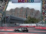 Una acción de un Gran Premio de México de la Fórmula 1