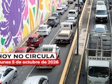 Te compartimos cómo aplica el Hoy No Circula este lunes 5 de octubre de 2026.