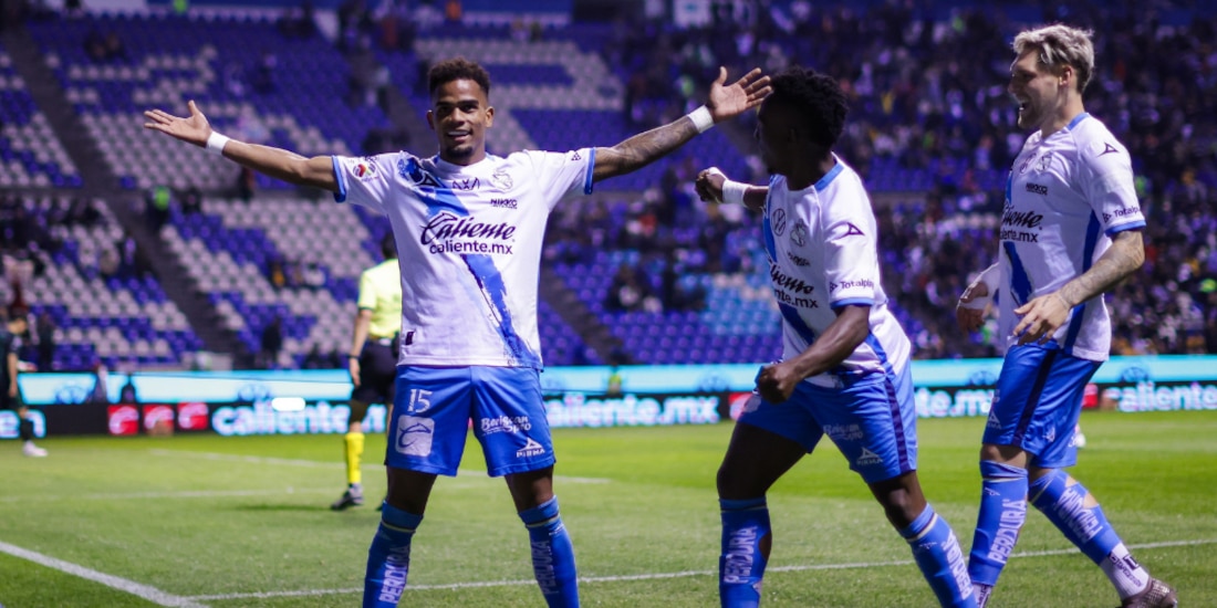 Puebla derrota a Tigres en la Liga MX.