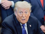 DONALD TRUMP, presidente de EU, en la Casa Blanca, en abril