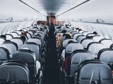 Interior de un avión