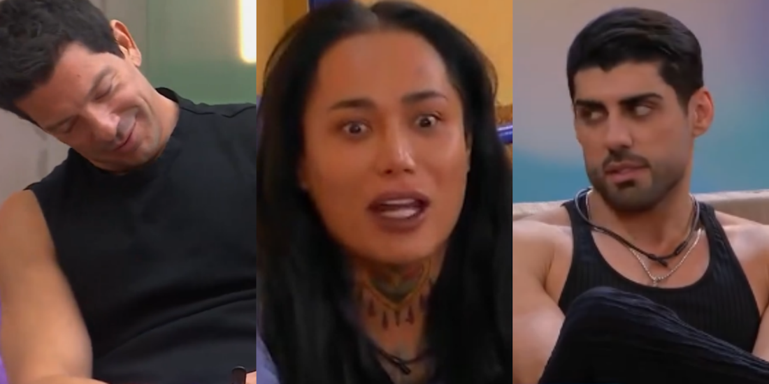Yahir, Karina y Masad de La Casa de los Famosos México