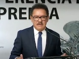 Ignacio Mier, durante conferencia de prensa