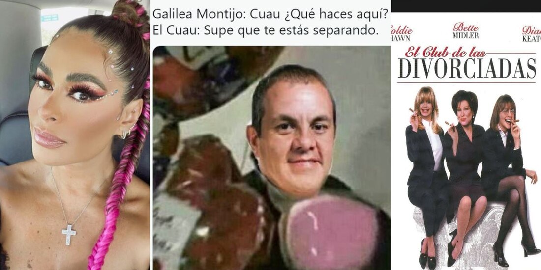 Memes del divorcio de Galilea Montijo