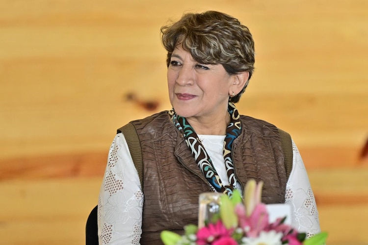 Delfina Gómez Álvarez, gobernadora del Estado de México.
