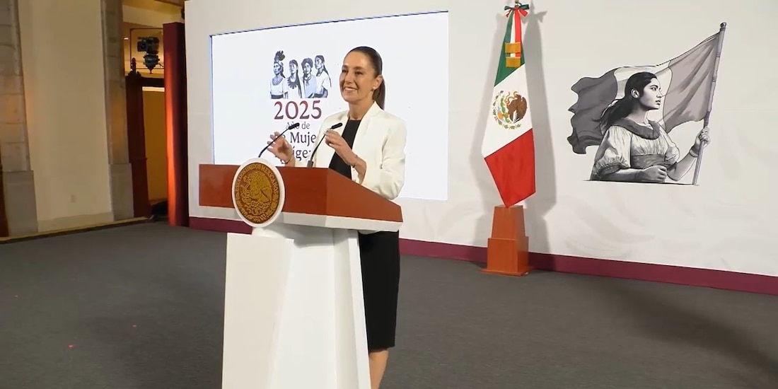 La Presidenta Claudia Sheinbaum.