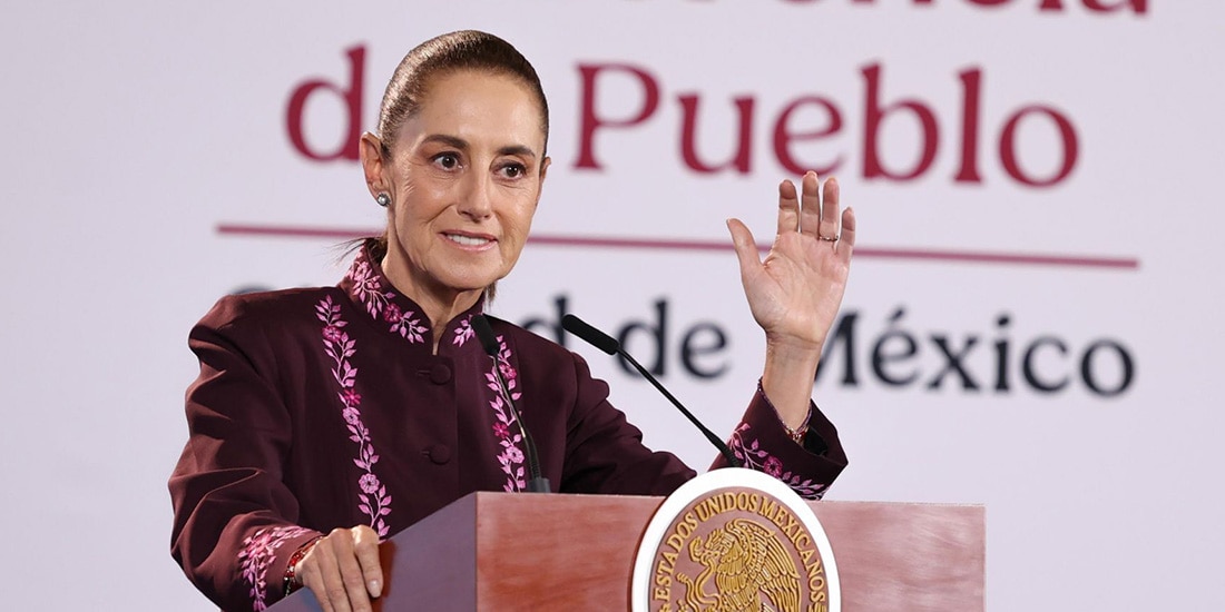 La Presidenta Claudia Sheinbaum Pardo