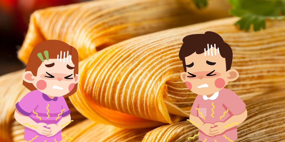 Menores se intoxican con tamales