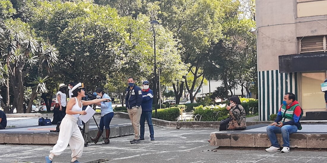 La actriz Belén Mercado