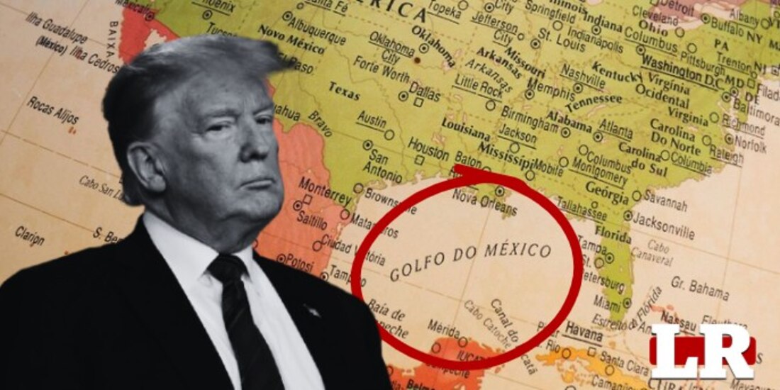 Donald Trump, ya como presidente de Estados Unidos, insiste en cambiar el nombre del Golfo de México.