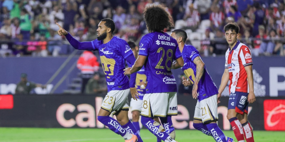 Pumas suma su quinto encuentro sin conocer la derrota.