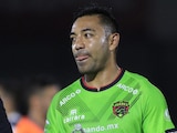 Marco Fabián en un partido de FC Juárez en la Liga MX.