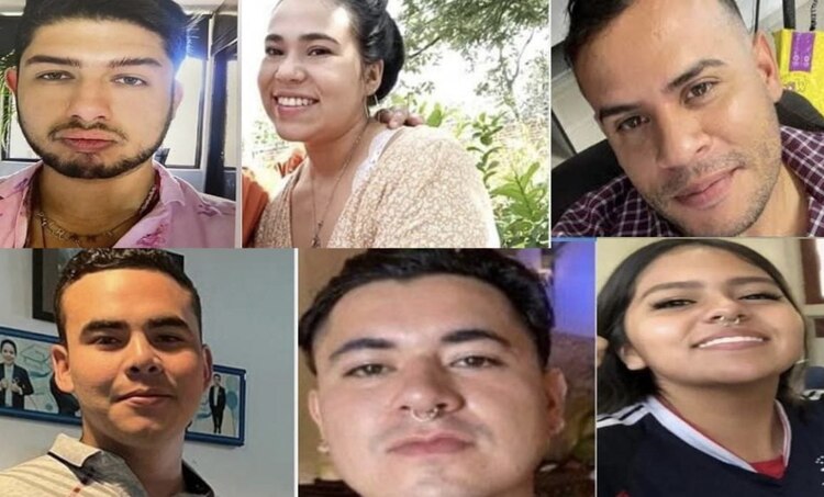 Los desaparecidos ya suman seis.