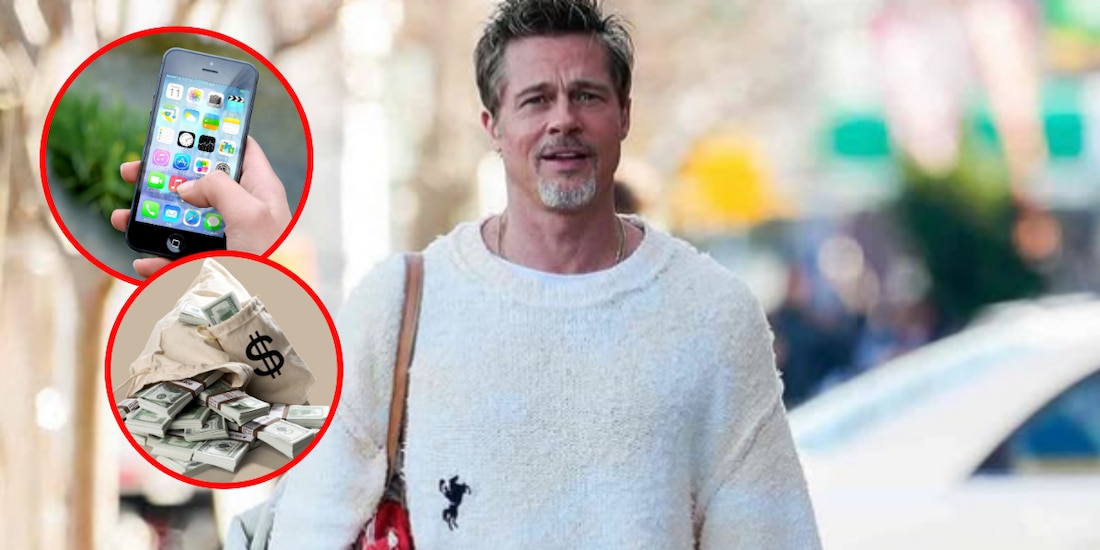 Mujer de Brasil es estafada; le hacen creer que sale con Brad Pitt y lo espera en el aeropuerto