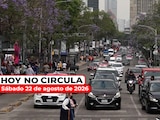 Te compartimos cómo aplica el Hoy No Circula este sábado 22 de agosto de 2026 en la Ciudad de México y el Estado de México.