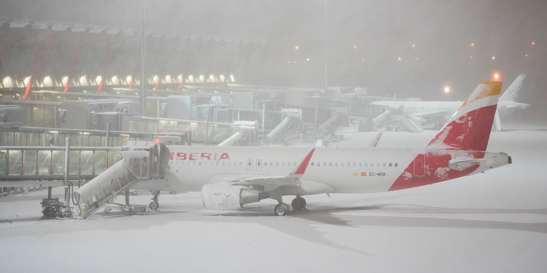 Mas de nueve mil vuelos afectados