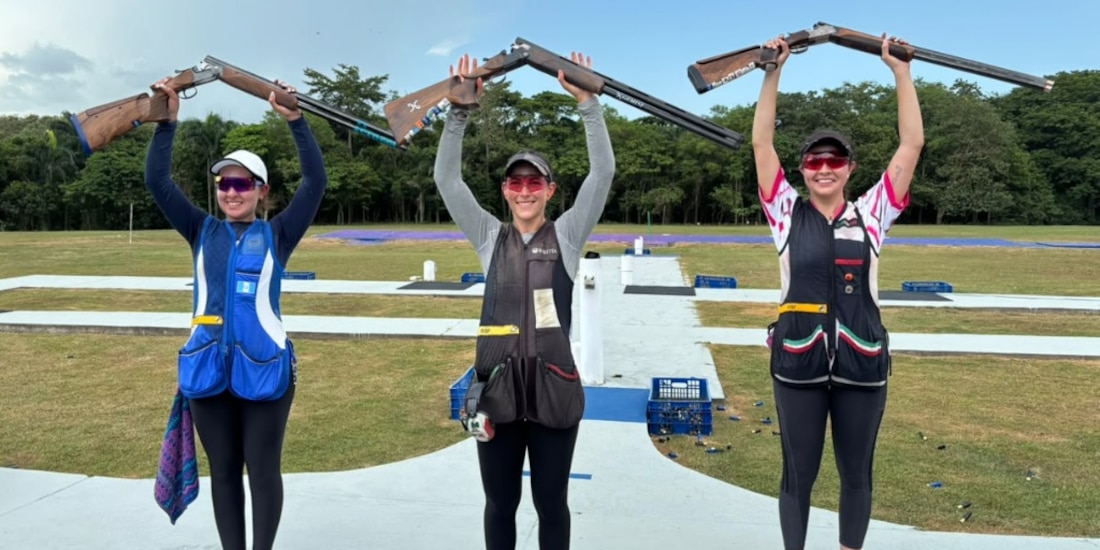 Gabriela Rodríguez se cuelga la medalla de oro en los JCC.