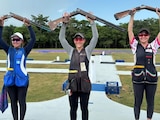 Gabriela Rodríguez se cuelga la medalla de oro en los JCC.