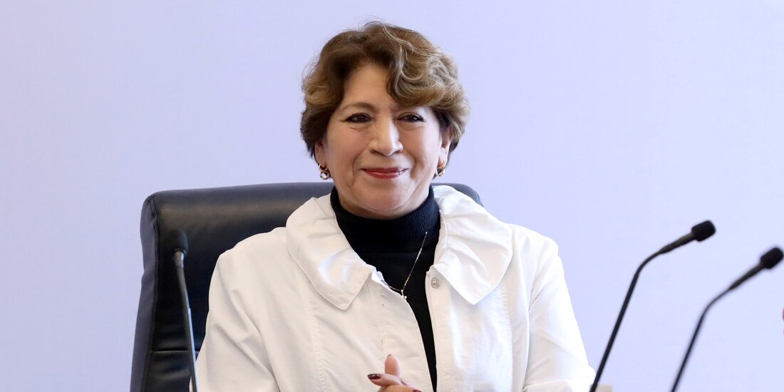 Delfina Gómez, del partido Morena.