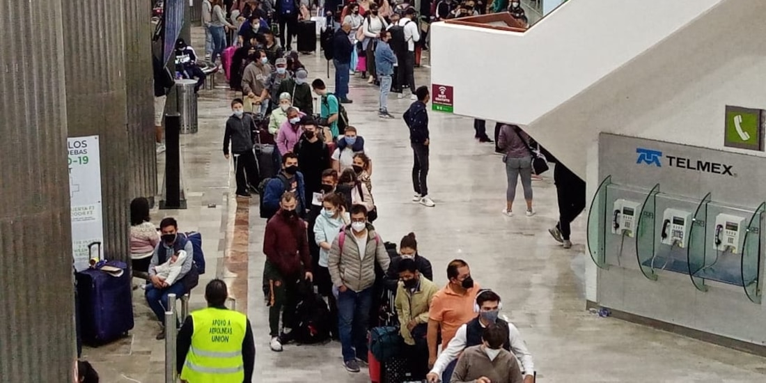 Aeropuerto Internacional de la Ciudad de México.