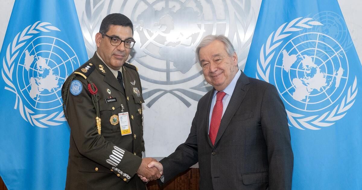 General Ramón Guardado se reúne con secretario general de la ONU para ...
