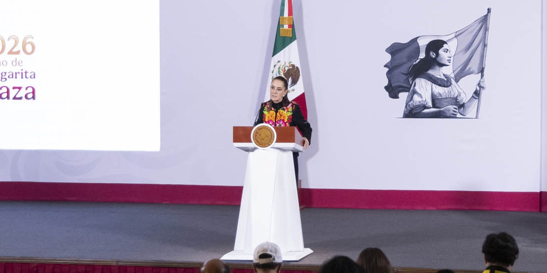 La Presidenta Claudia Sheinbaum Pardo