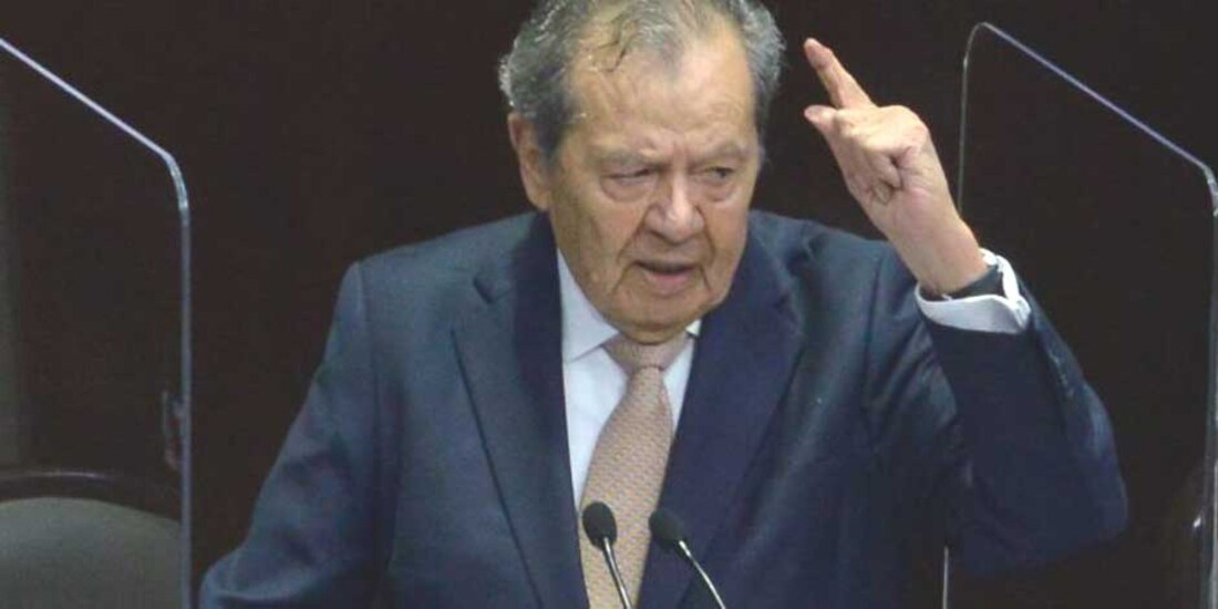 El diputado de Morena, Porfirio Muñoz Ledo,