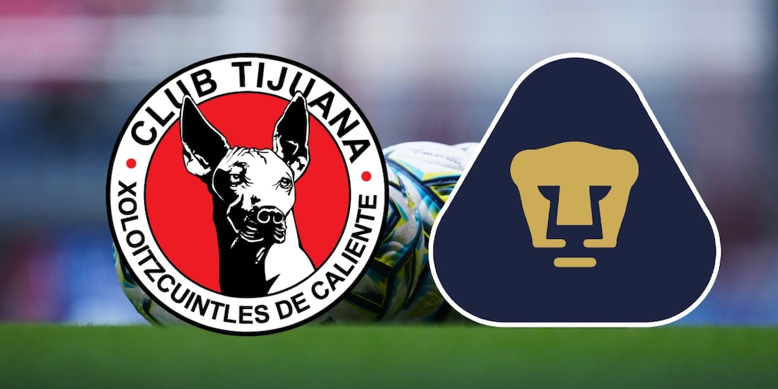 Xolos se mide a Pumas en la Liga MX