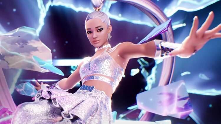 Ariana Grande ofreció un concierto en Fortnite y fue todo un éxito para sus admiradores.