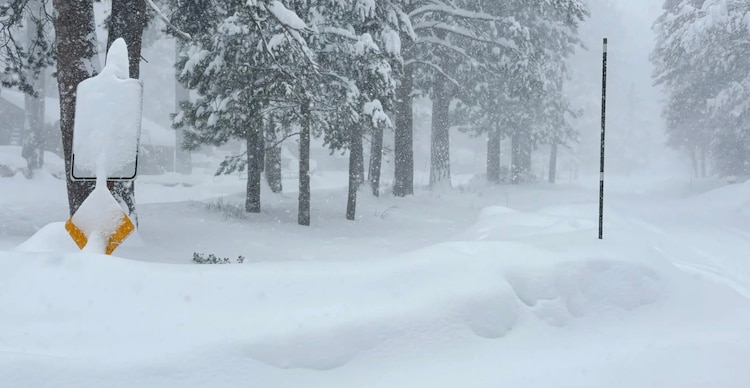 Avalancha en Lake Tahoe