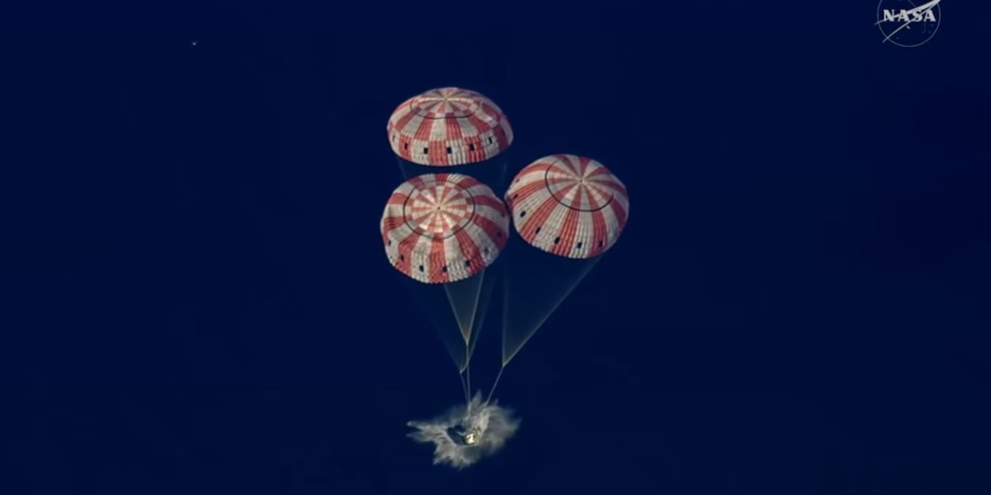 Artemis II logra amerizaje y está de vuelta en la Tierra.