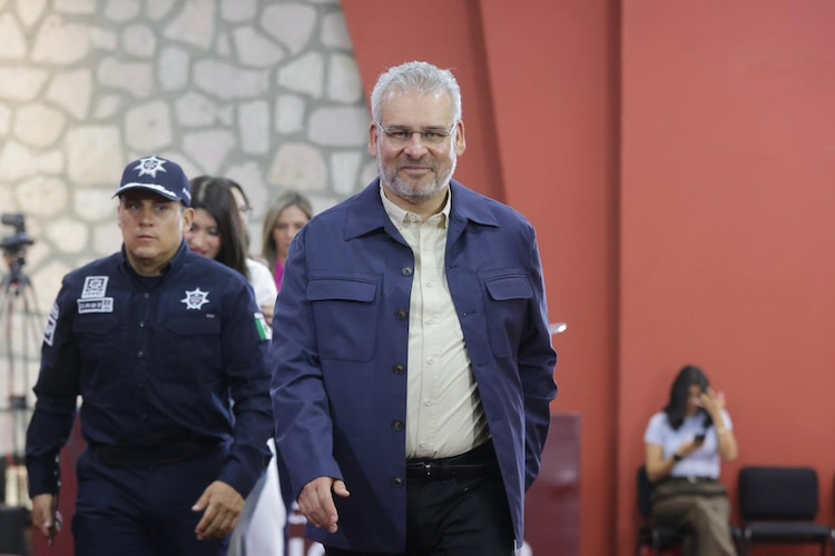 El gobernador michoacano, Alfredo Ramírez Bedolla