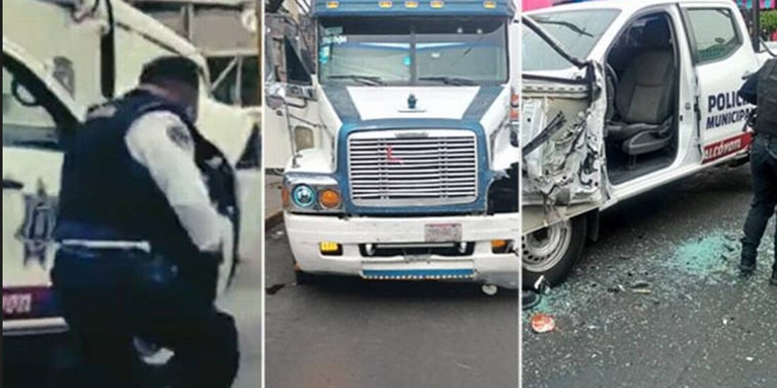 Persecución en calles de Nezahualcóyotl desata balacera y termina hasta la CDMX.