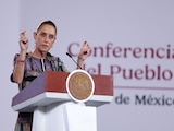 Claudia Sheinbaum, presidenta de México durante conferencia matutina