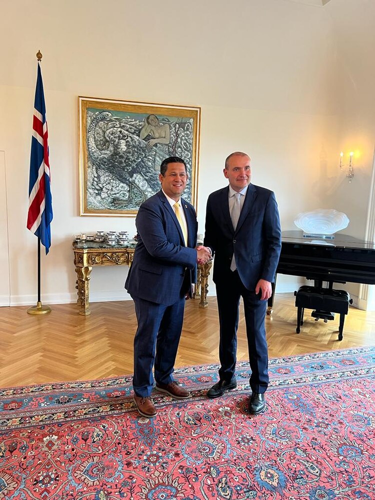 Se reúnen Gobernador de Guanajuato y Presidente de Islandia