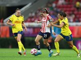 Chivas y América se enfrentaron en el Estadio AKRON en la ida de cuartos de final de la Liga MX Femenil.