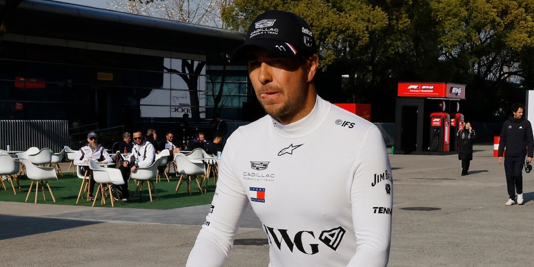 Checo Pérez ha batallado con su Cadillac durante el fin de semana del Gran Premio de China de F1.