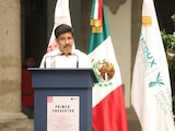 Hugo Aguilar Ortiz, ministro presidente de la SCJN, en fotografía de archivo.