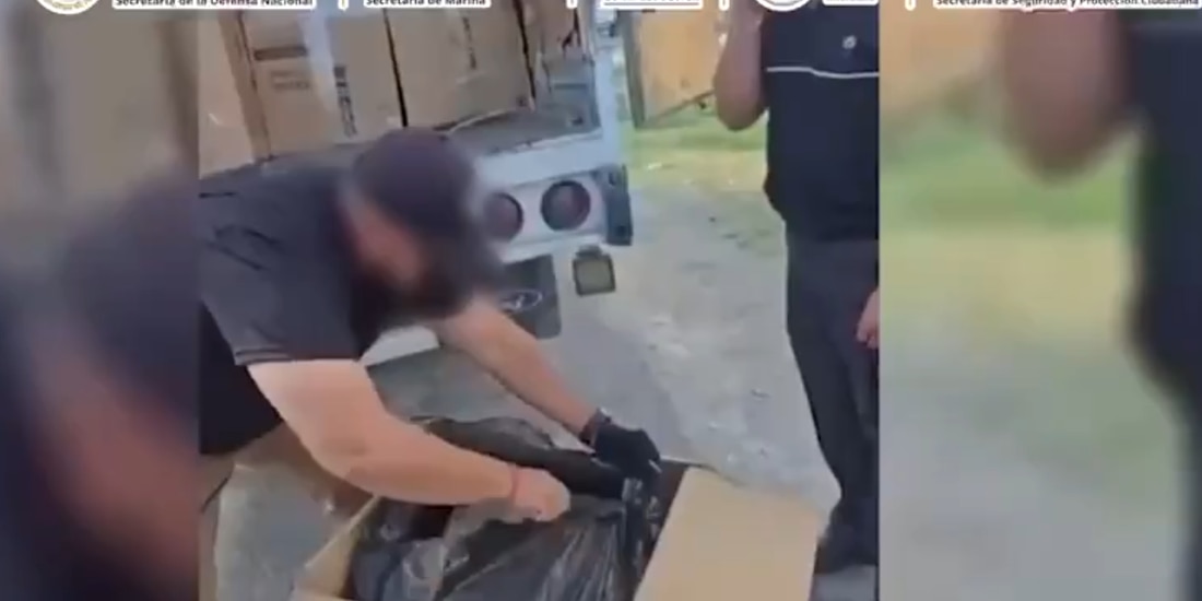 Detenido transportaba más de 700 kilos de marihuana en la carretera federal 54.
