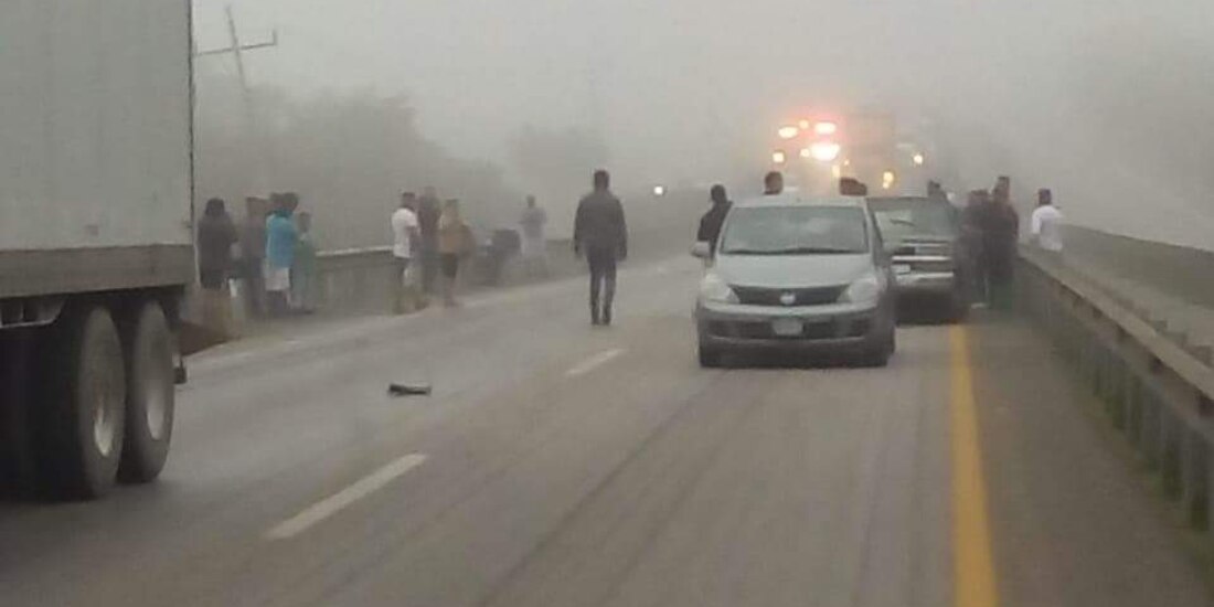 El accidente se registró la mañana de este viernes.